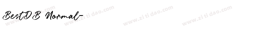 BestDB Normal字体转换